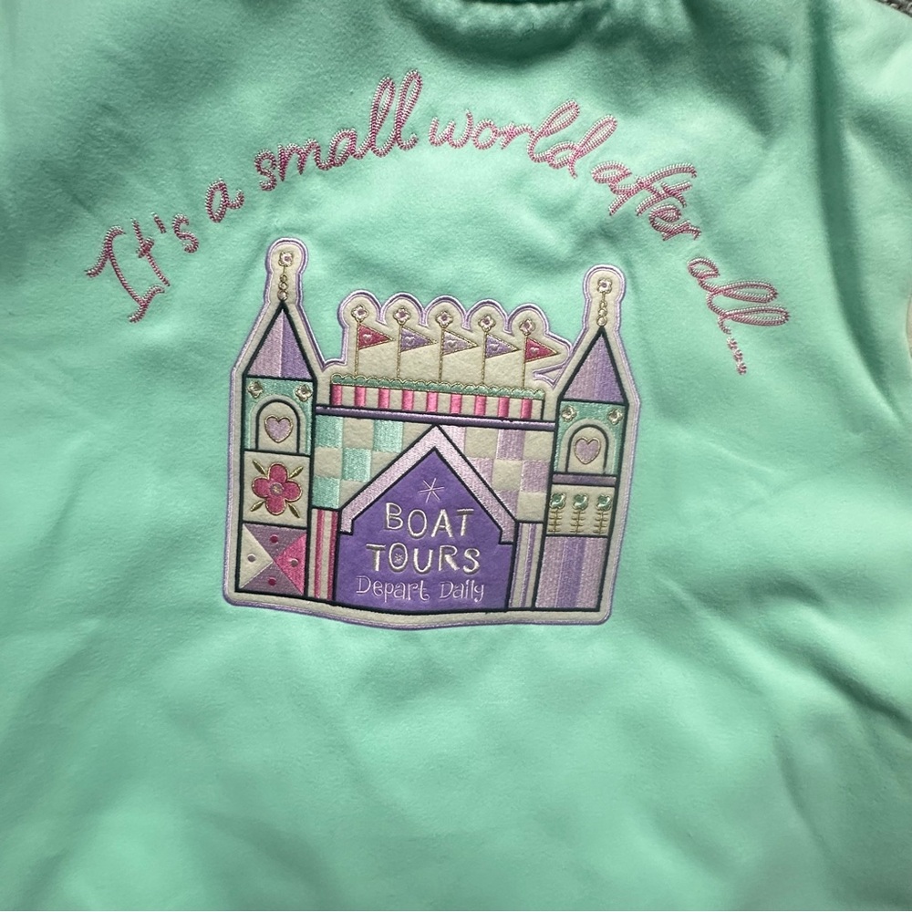 Disney Parks x Stoney Clover Lane It’s a Small World Varsity Jacket XL NWT - Picture 16 of 16